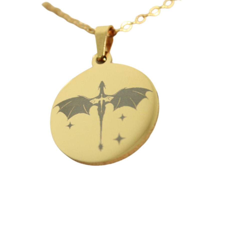 FOURTH WING - custom necklace