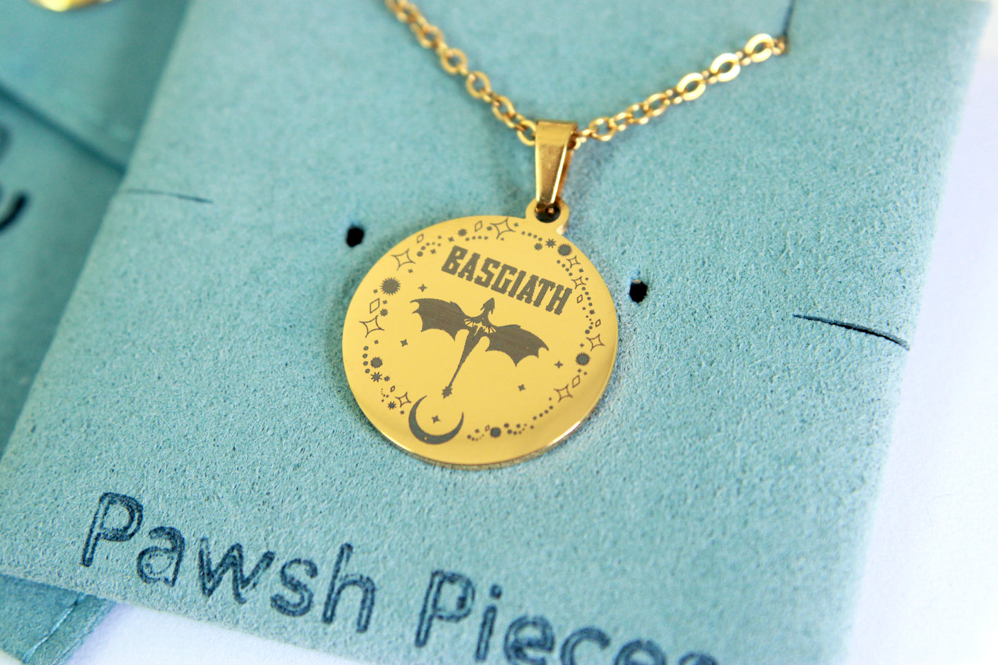 Basgiath Dragon Necklace