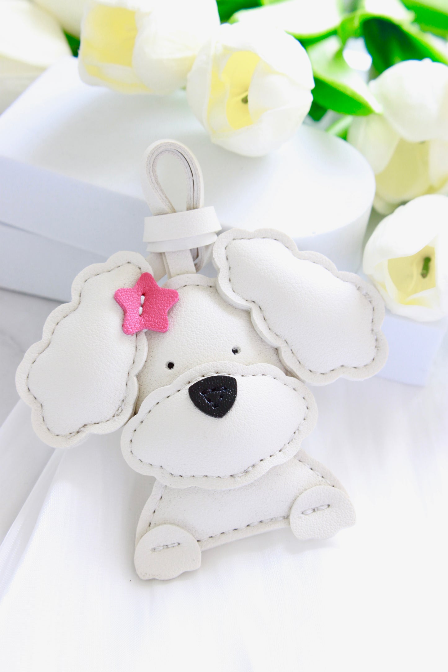 Poodle charm