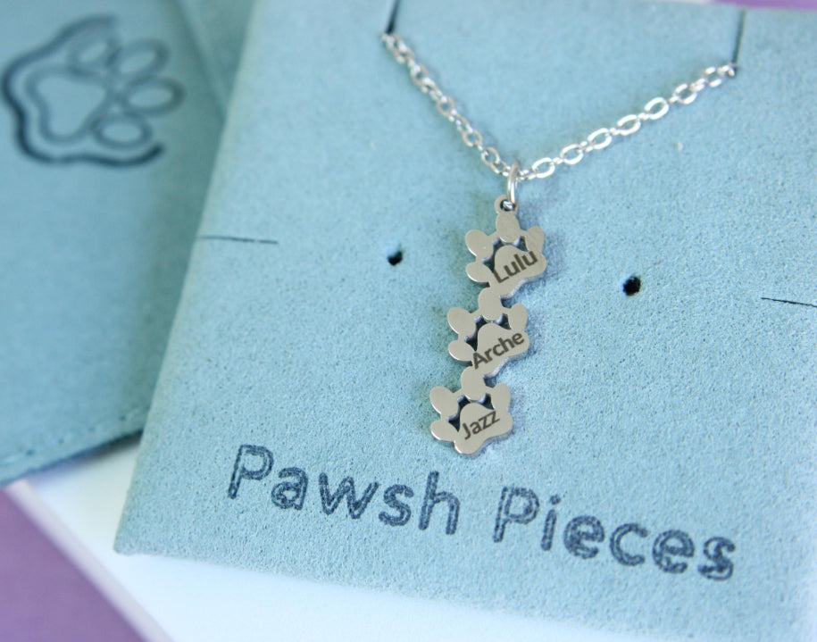 Paw necklace