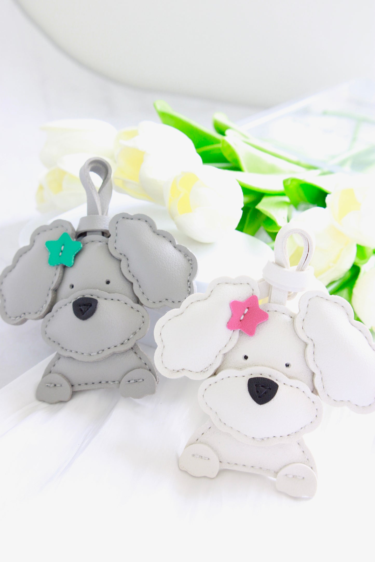 Poodle charm