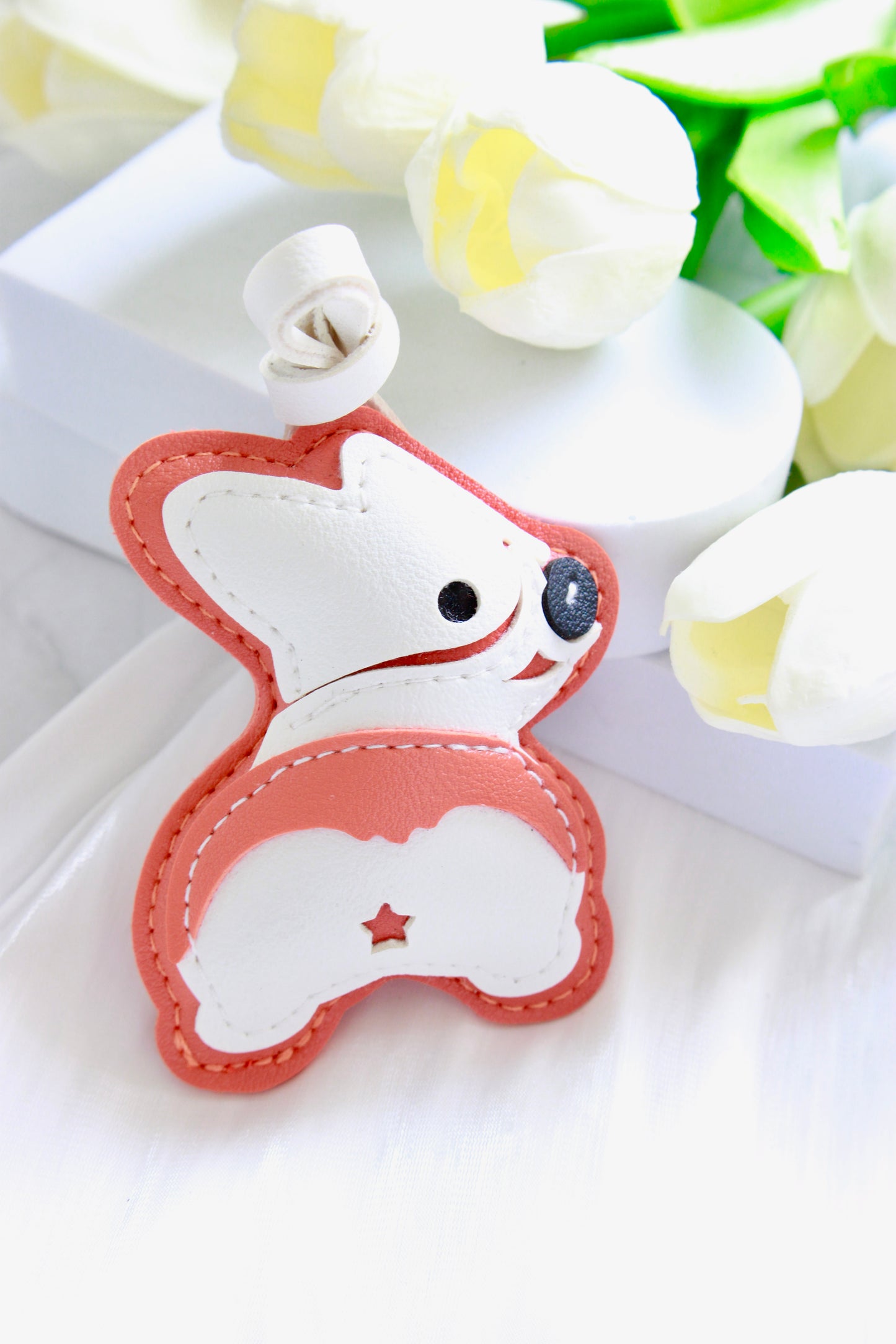 Funny corgi charm