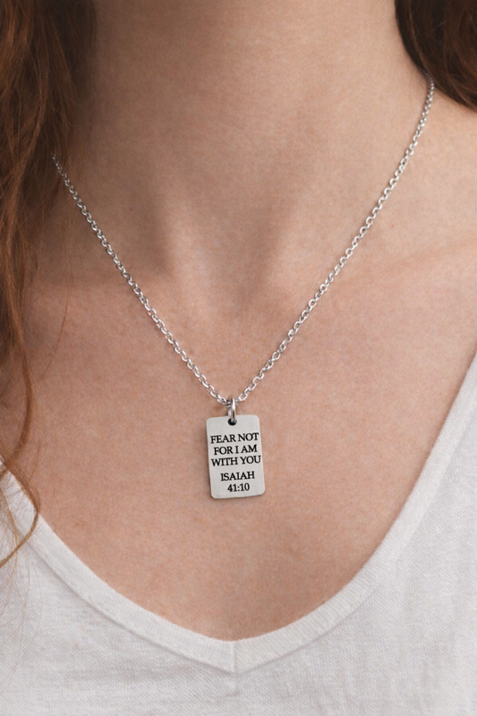 Fear not necklace