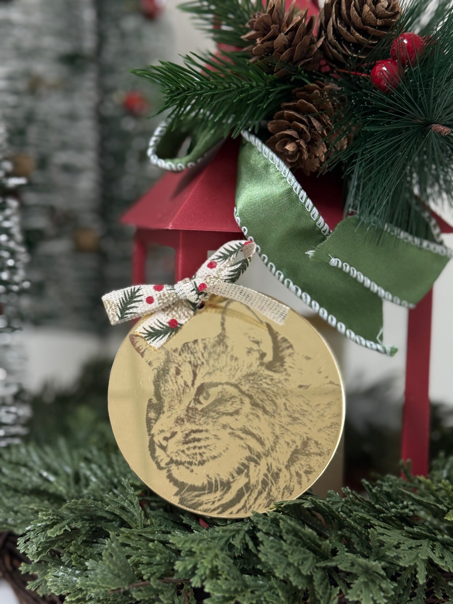 Custom acrylic ornament