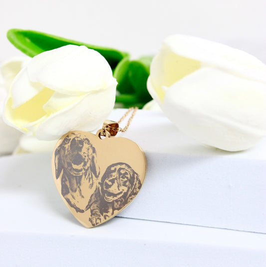 Heart - Big necklace