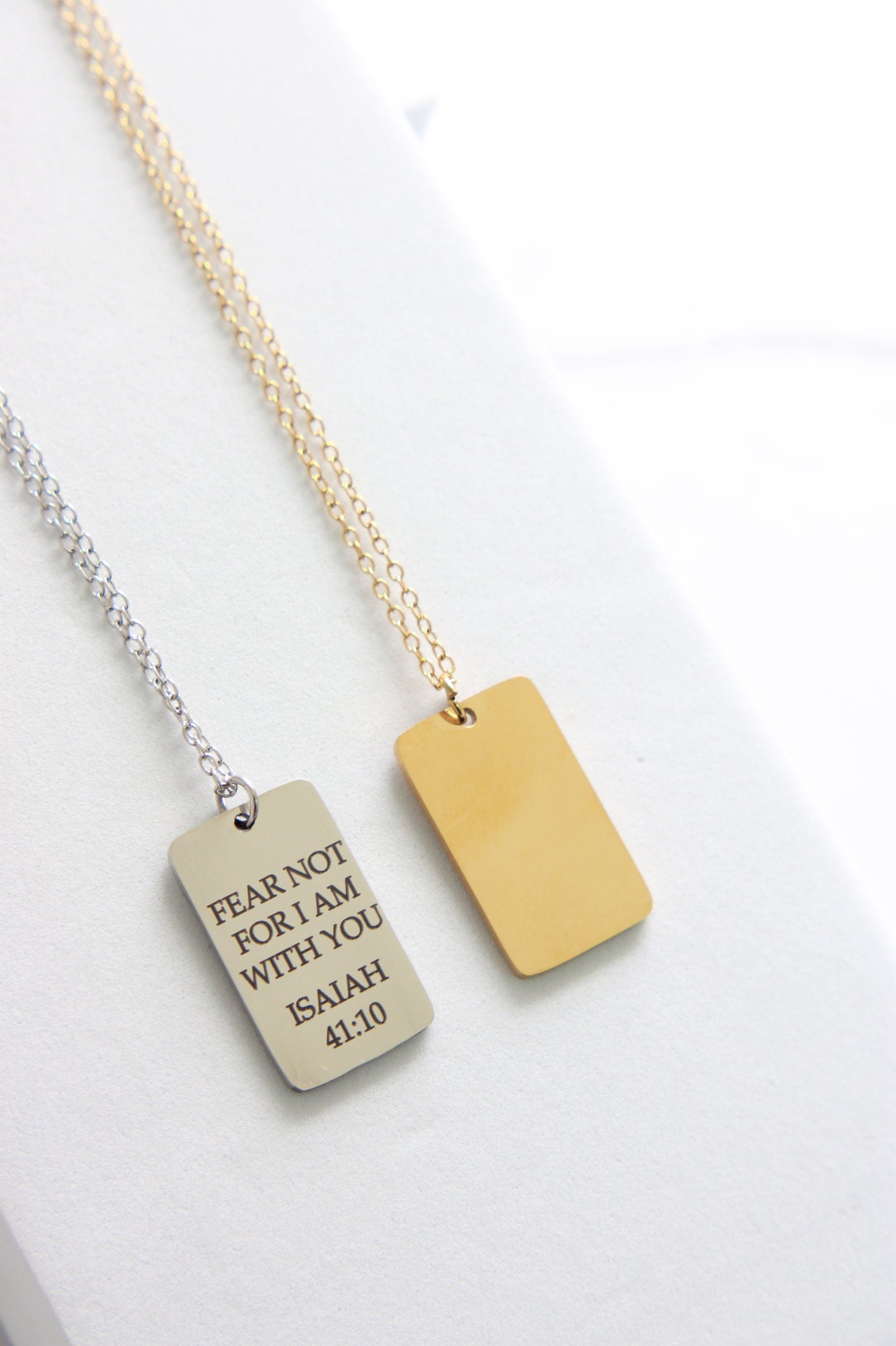 Fear not necklace
