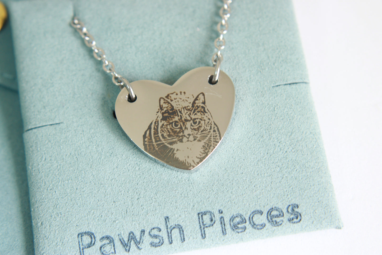 Custom heart necklace