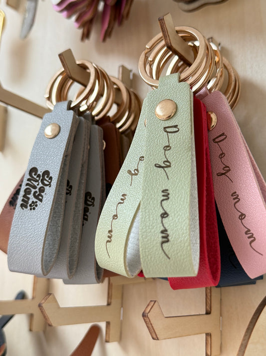 Custom PU keychain