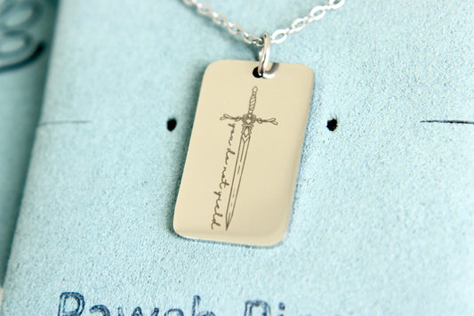 YOU DO NOT YIELD - GOT custom necklace