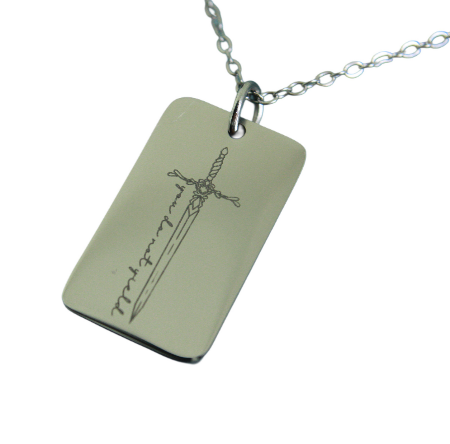 YOU DO NOT YIELD - GOT custom necklace