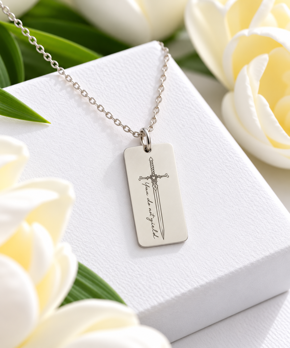 YOU DO NOT YIELD - GOT inspired necklace