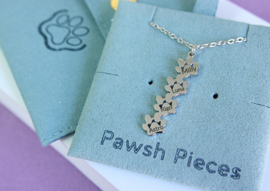Paw necklace