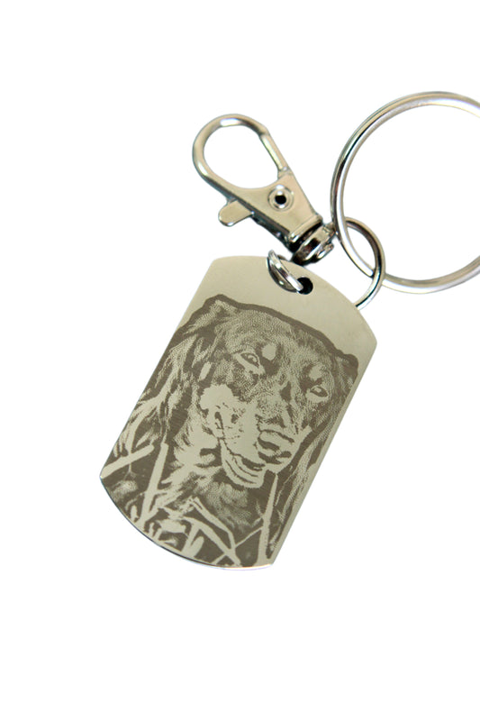Pet ID keychain