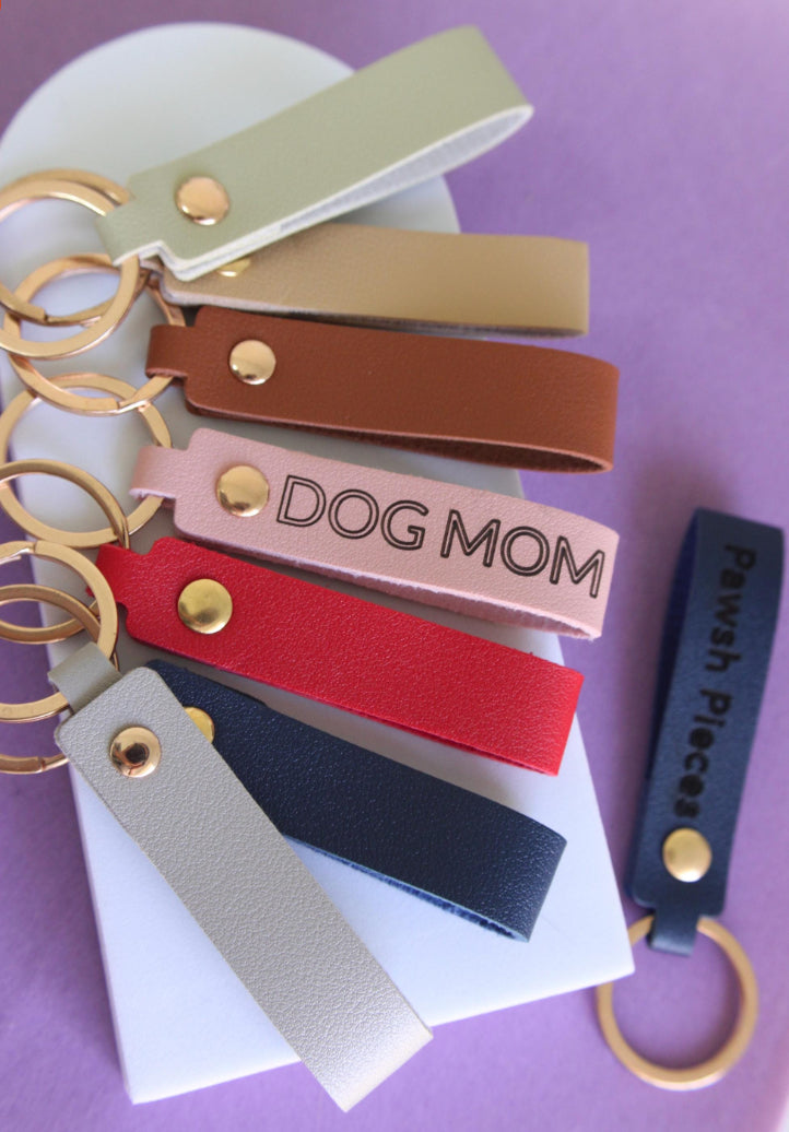 Custom PU keychain